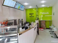 C4190库尔勒市石化路红光小区华山中学旁茶理理奶茶店转让
