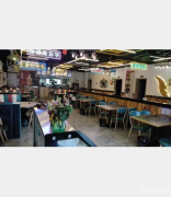 C8674阜康市滨河新居南门240平原始大烧烤店转让