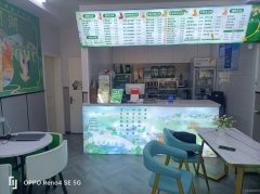 C10430位于昌吉市江南小镇东苑临街饮品店转让