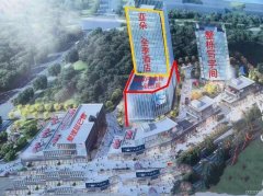 C12140高铁片区1200平写字楼直租无转让费