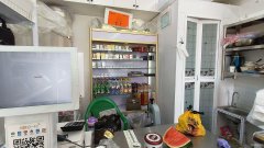 C12284天山区小区大门口头铺位置超市低价转让