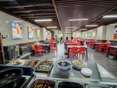 C12595米东区宏福美食街132平餐厅转让