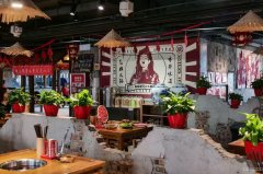 C12615库尔勒丝路小镇630平火锅店转让