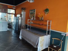 C12690昌吉市建国路街道青年南路九中对面一层餐饮旺铺转让