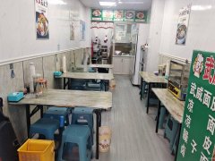 C12700昌吉市红旗西路和谐阳光水岸斜对面临街小吃店转让