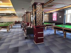 C12703昌吉市阜康天池街与博峰路路口营业中精装修台球厅转