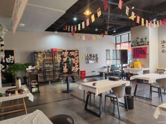 C12864轩和苑D区112平餐厅转让，可音乐餐吧酒吧