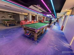 C12897八钢好位置经营中台球厅转让