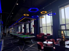 C12998长春路繁华商圈经营中台球厅转让