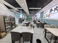 C13104八道湾繁华地段好位置餐饮店转让